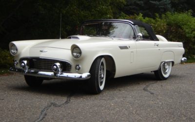 1956 White T-Bird