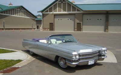 1963 Silver Cadillac Convertible
