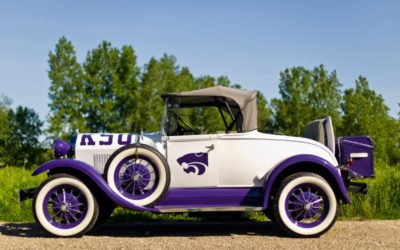 1980 Purple-White Ford-Shay Model A Replica