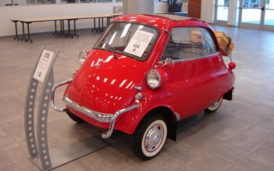 1957 Red BMW Isetta